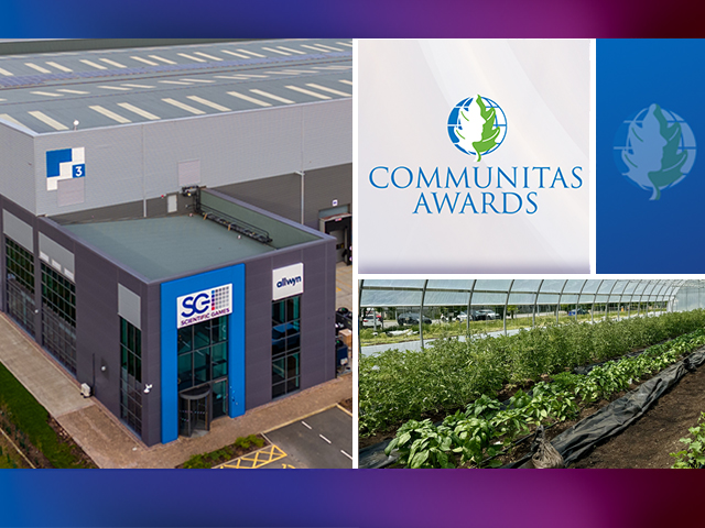 Celebrating two 2024 Communitas Awards! Our new facility serving The National Lottery in the UK was recognized for Green Initiatives and our urban farm in Montreal won in the category of Community Partnership.
